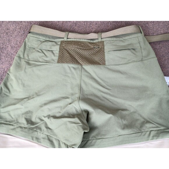 Outdoor Voices Women's M Green Brown White RecTreck Zip Off Pants Cargo Hiking - Picture 14 of 16